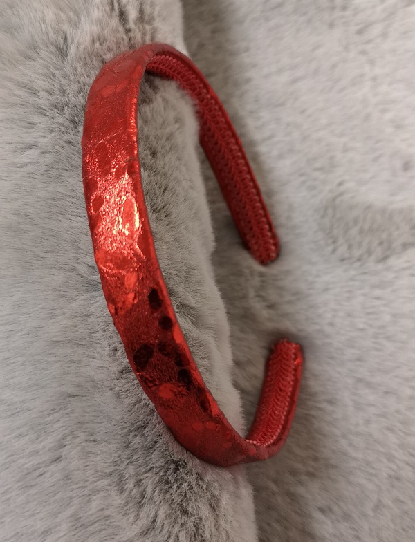 Hovedbilde Hårbøyler rød 