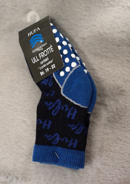 Hovedbilde Antiskli  sokker Marine 