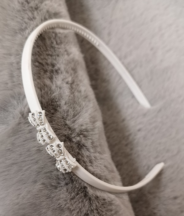 Hovedbilde Hårbøyle hvit 