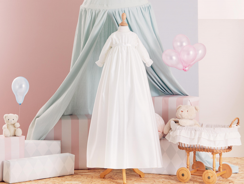 Hovedbilde Dåpskjole med lue (086095)