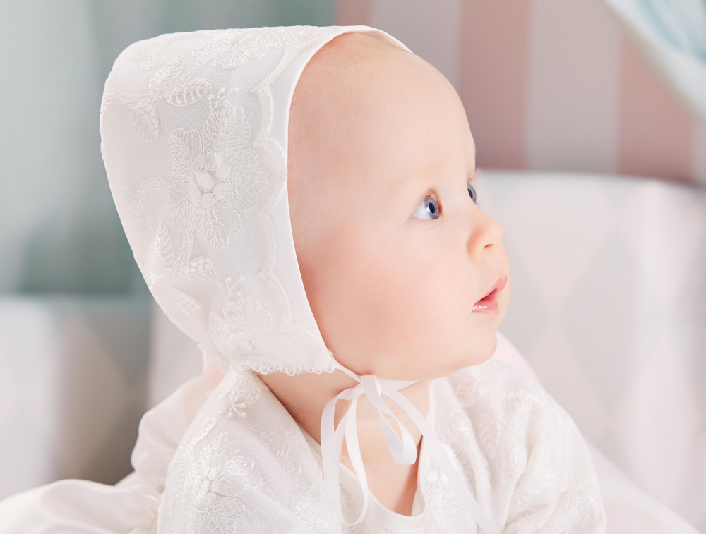 Hovedbilde Dåpskjole med Lue (08 6089)