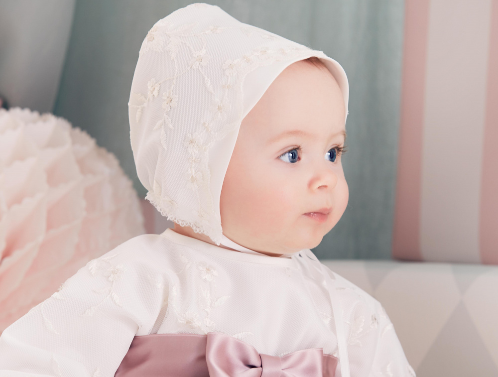 Hovedbilde Dåpskjole med lue (086095)