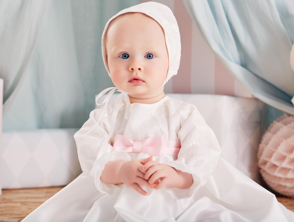 Hovedbilde Dåpskjole med Lue (08 6089)